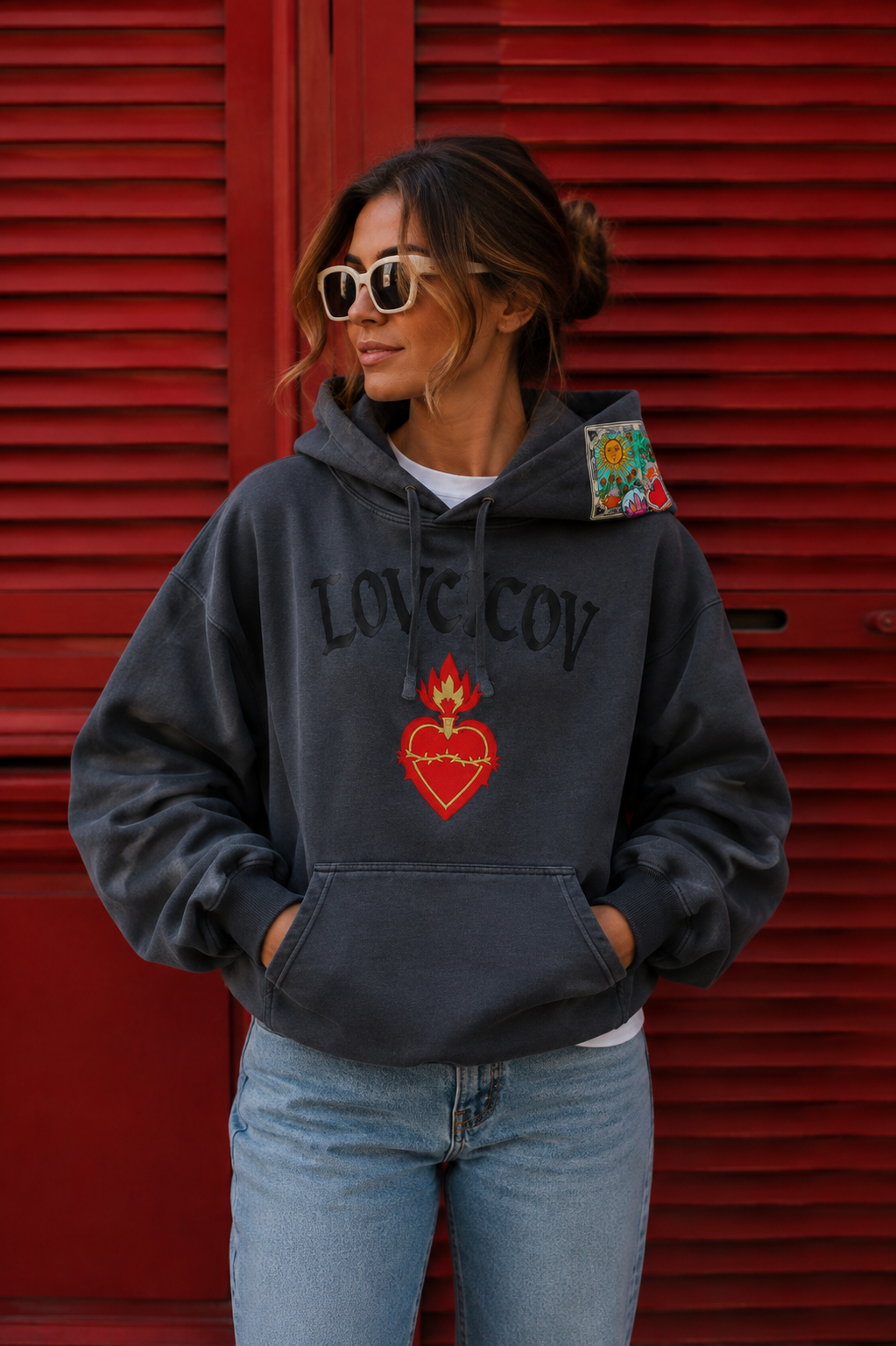 HOODIE SACRED HEART