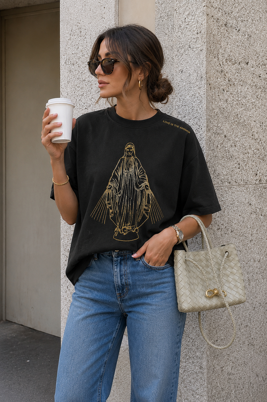 T-SHIRT MARIA - Noir